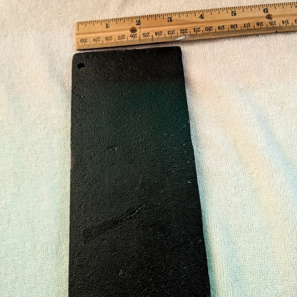 Rustic Brown 'SIMPLIFY' Wall Plaque Vintage Cast Iron - Picture 4 of 7